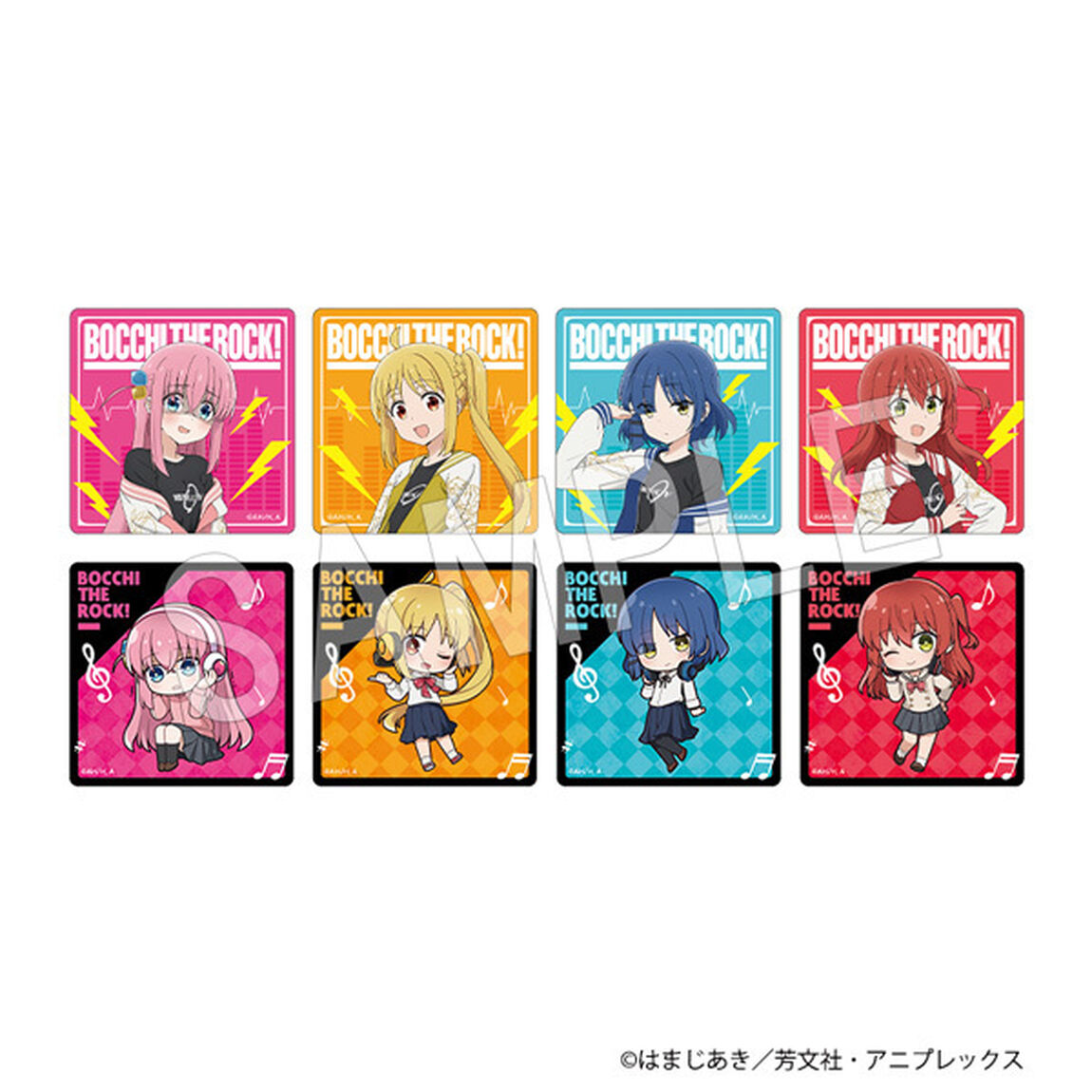 ぼっち・ざ・ろっく！　トレーディングステッカー　SET【BOX】（2023年3月以降発売予定）