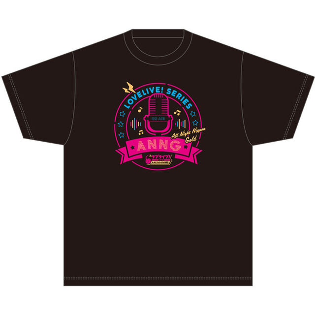 ラブライブ！シリーズのオールナイトニッポンGOLD　新春ありがとう文化祭 Tシャツ(Sサイズ)