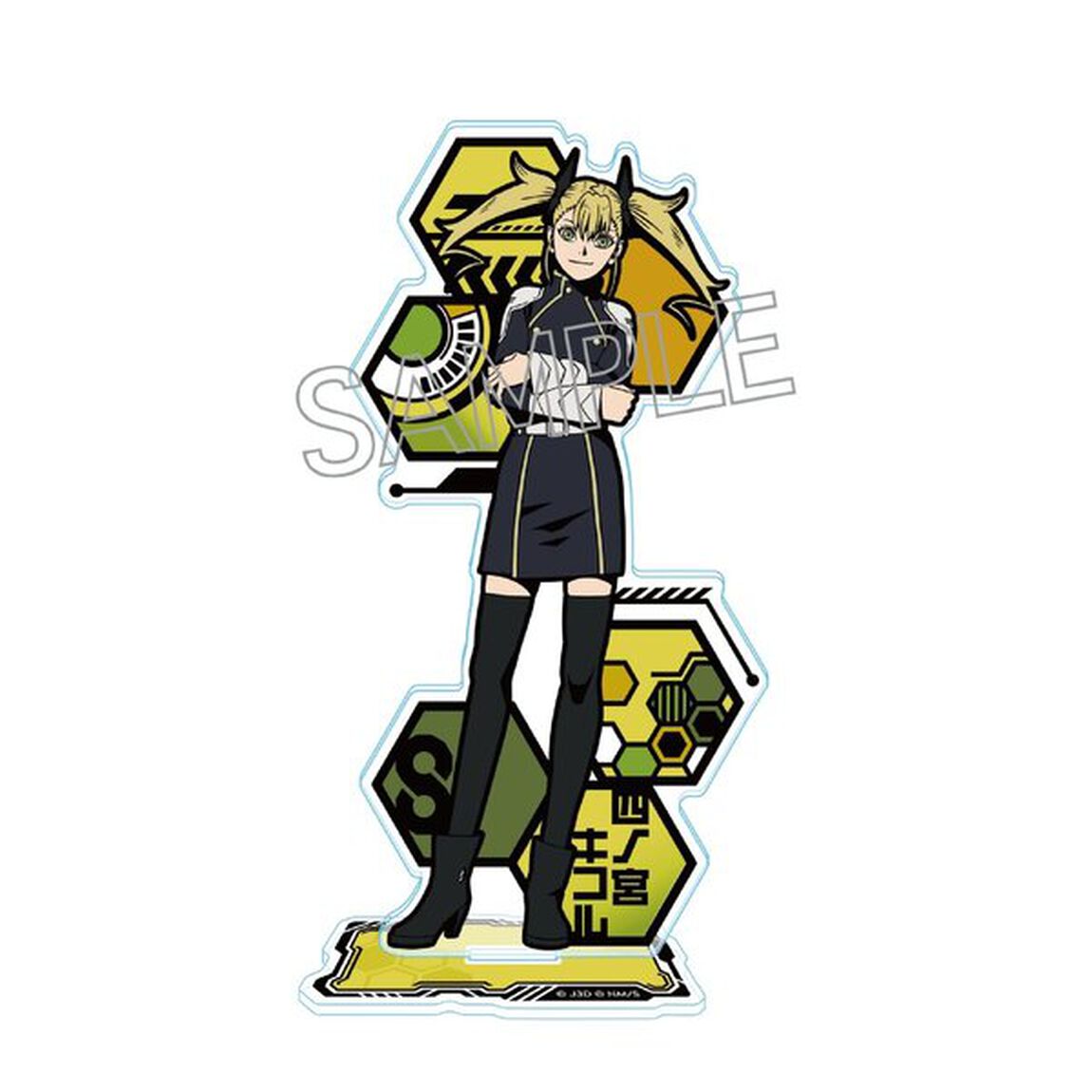 怪獣８号　切り絵シリーズ　アクリルスタンド　四ノ宮キコル（2024年5月下旬以降発売予定）