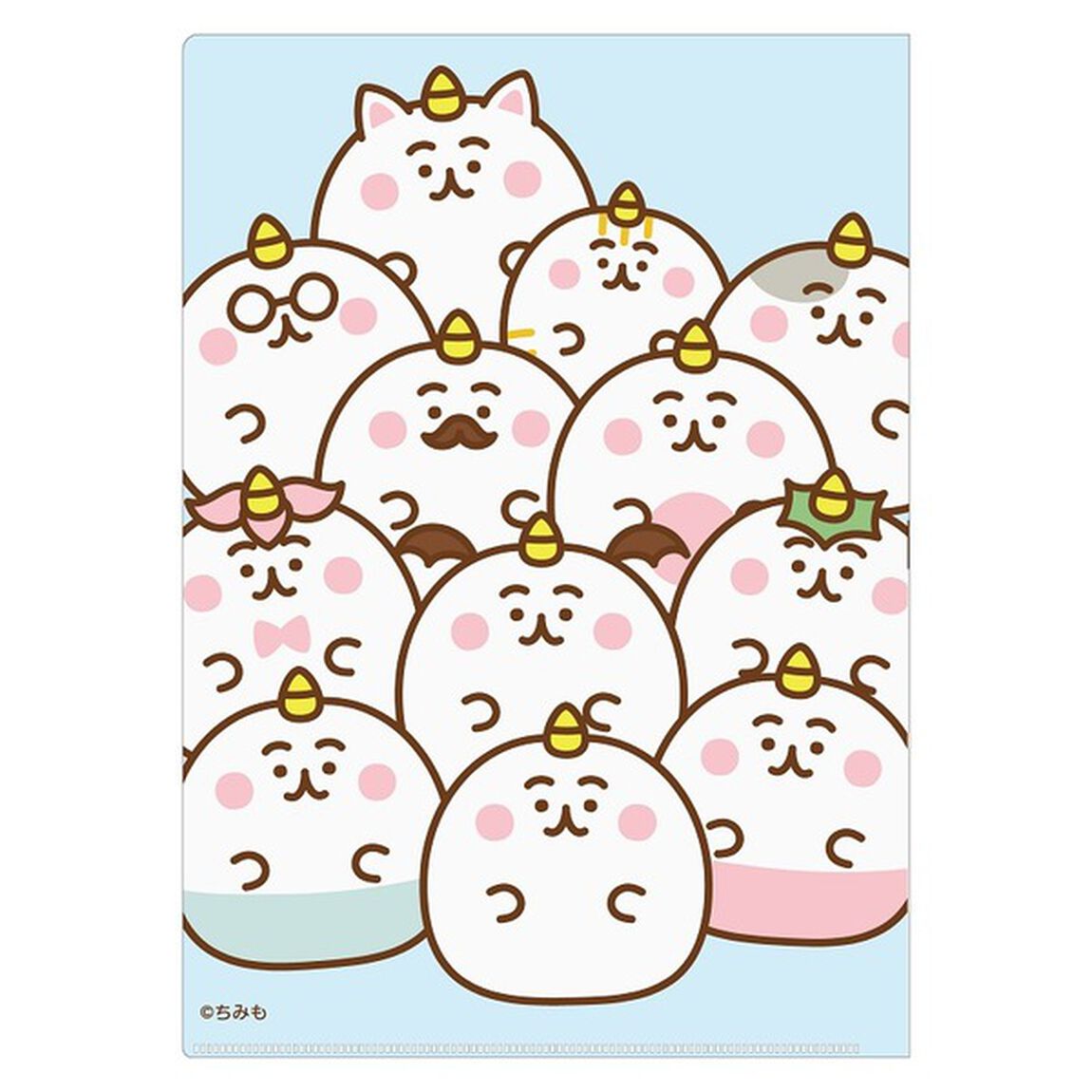 ちみも　クリアファイル