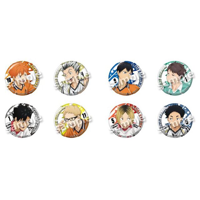 カラパレ ハイキュー!! VS好敵手  缶バッジ【BOX】