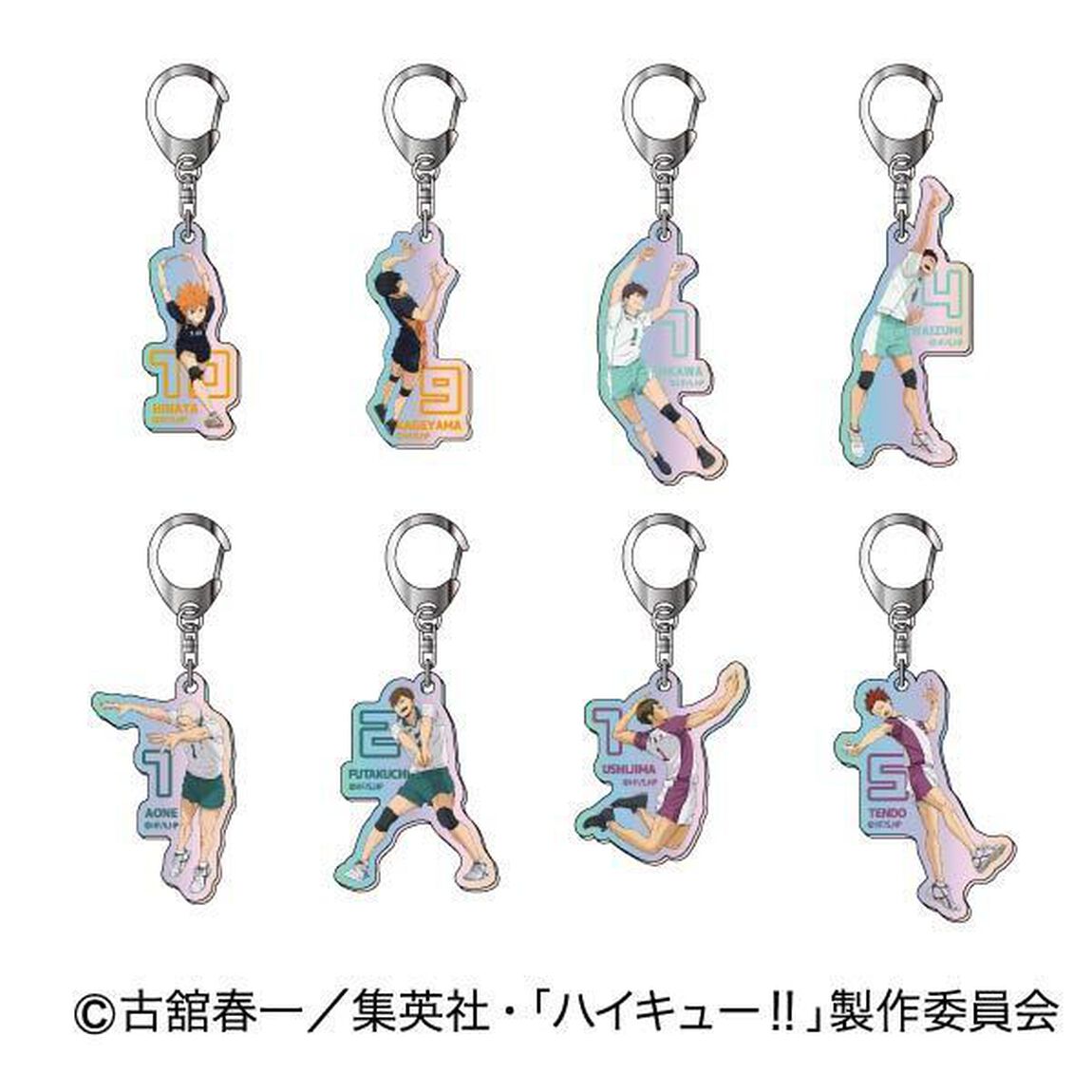 オーロラアクリルキーホルダー　ハイキュー!! Vol.1【BOX】(2026年1月以降発売予定)