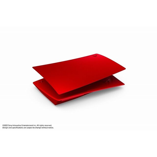 PS5　PlayStation5用カバー　ヴォルカニック　レッド