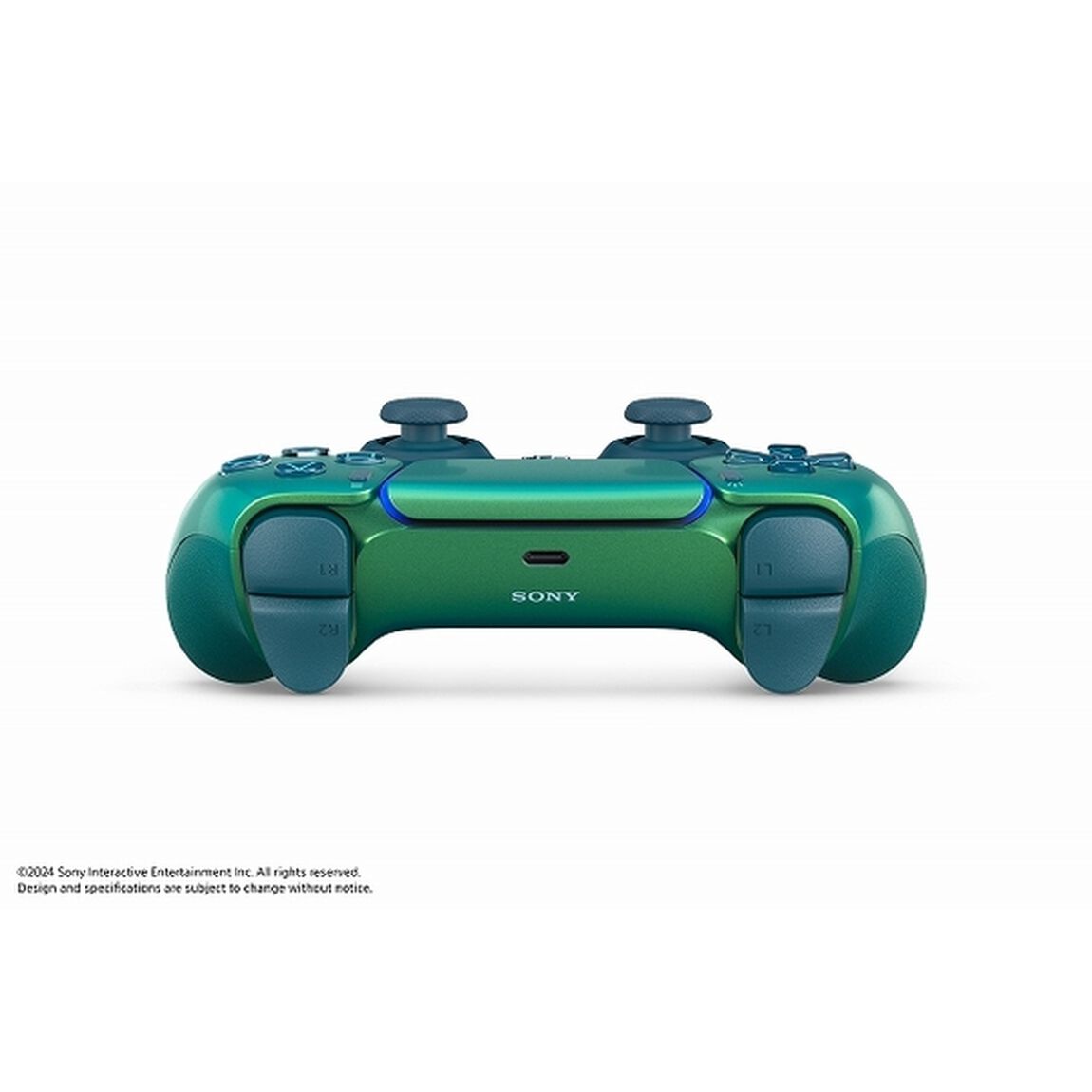 PS5　DualSense ワイヤレスコントローラー クロマ グリーン