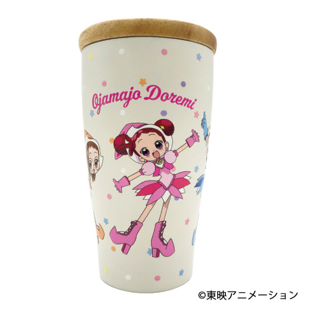 木蓋付きタンブラー　集合　おジャ魔女どれみ