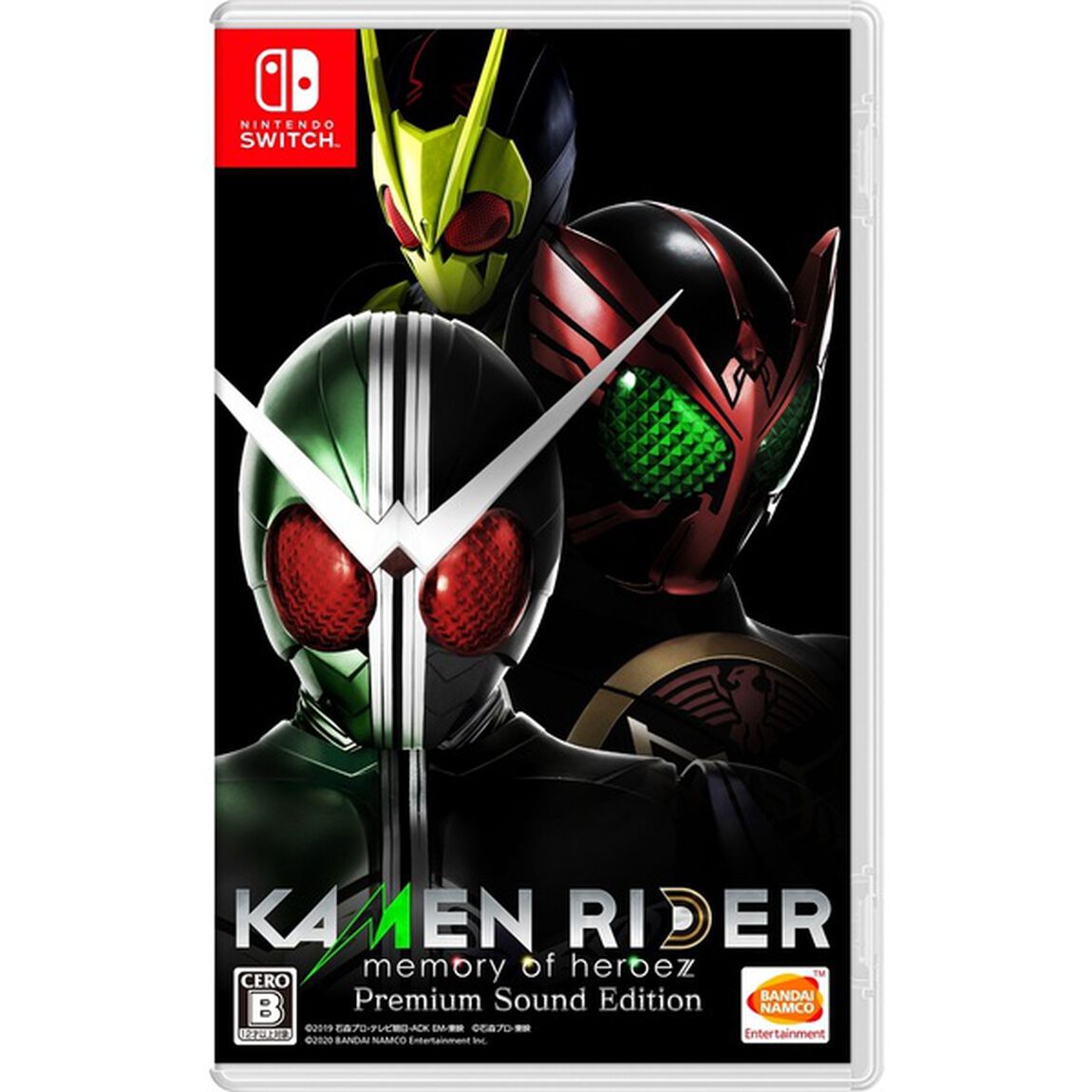 Nintendo Switch KAMENRIDER memory of heroez Premium Sound Edition