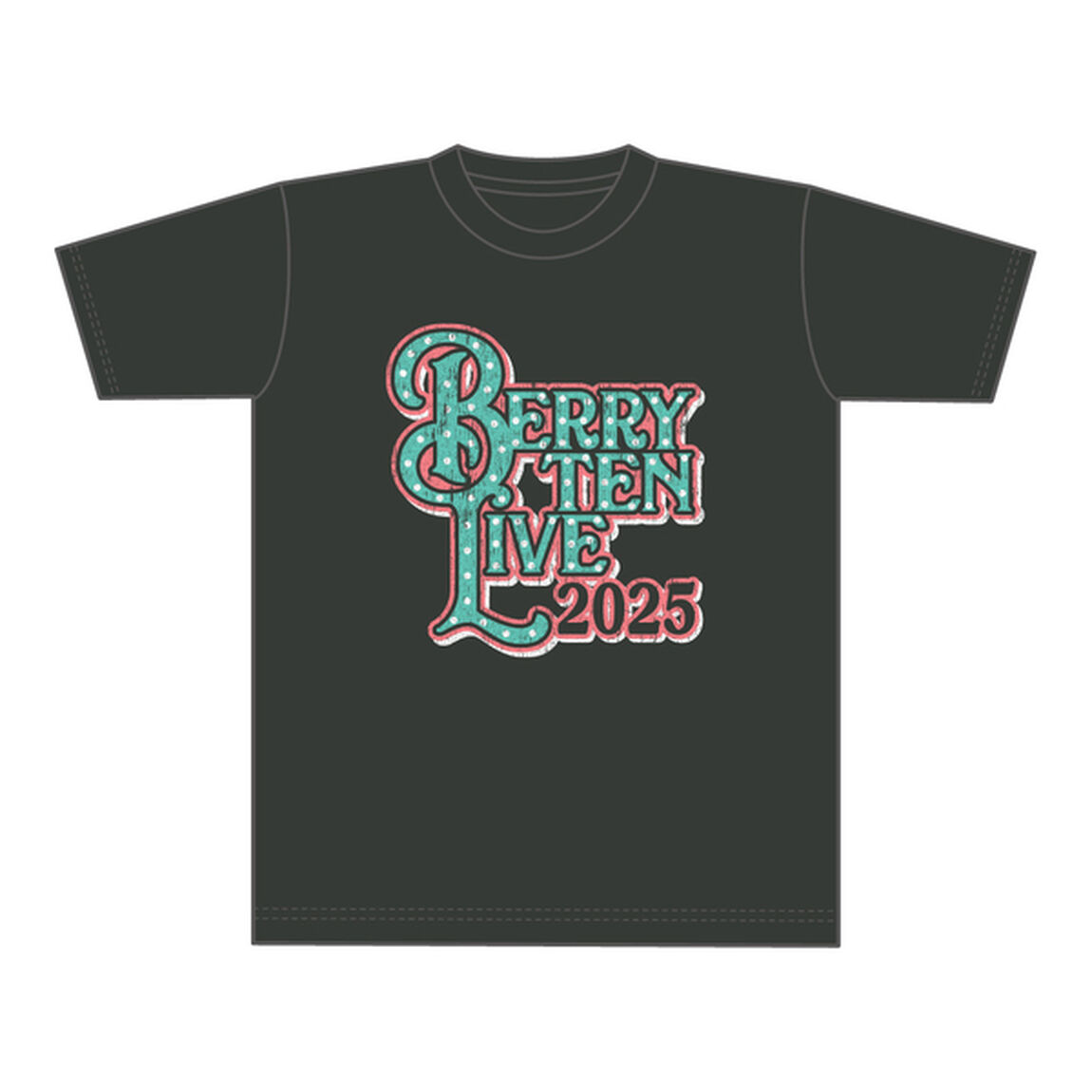 【ベリテンライブ2025】Tシャツ（B） スモークブラック S