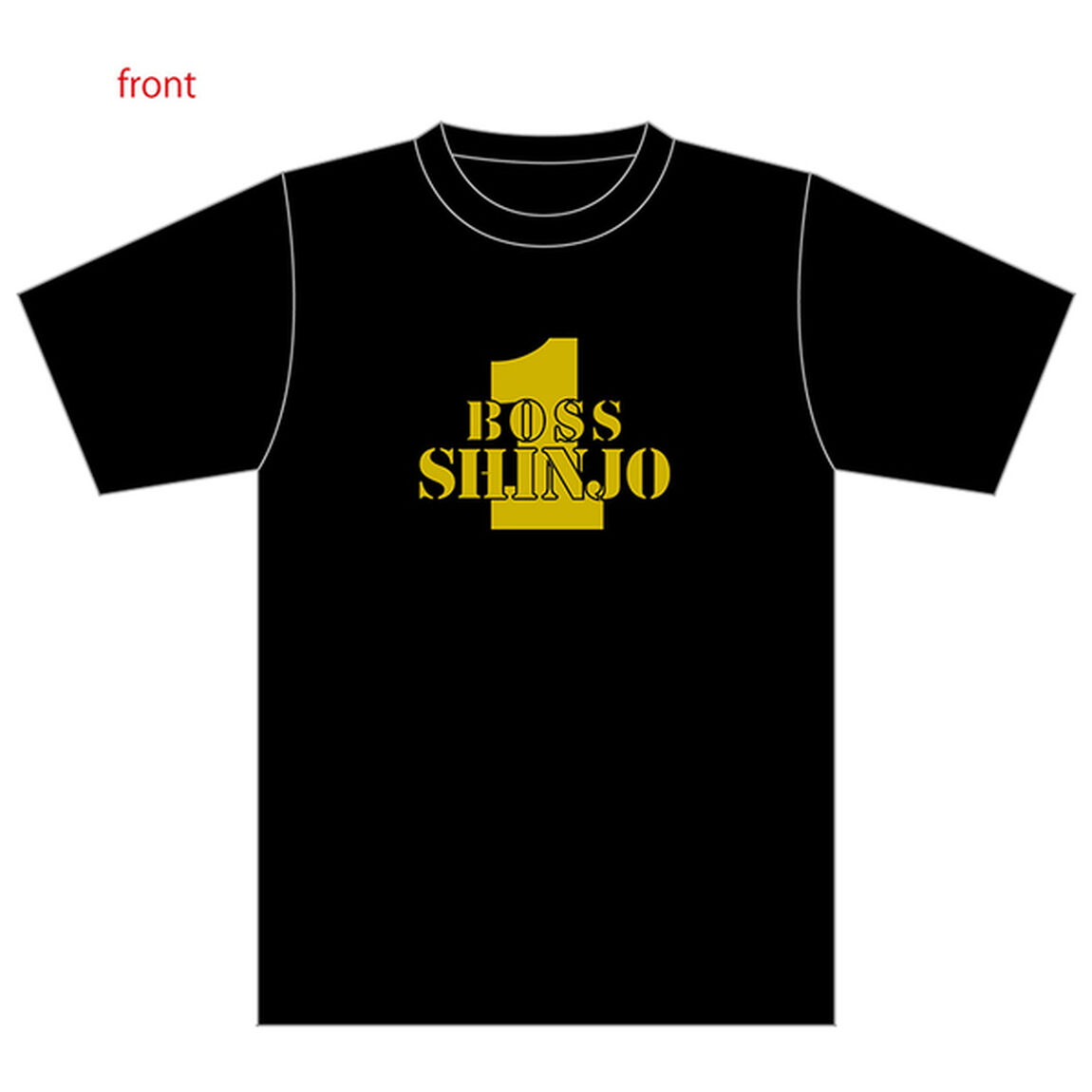 BOSS SHINJO Tシャツ BK　Lサイズ