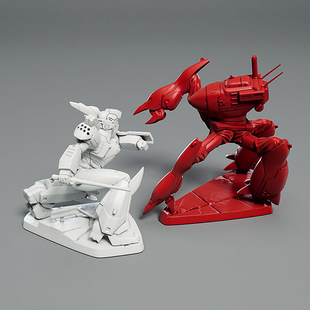 機動警察パトレイバー  PLAMAX MF-71 minimum factory  イングラム & クラブマンハイレッグ  レイバーカラーVer.