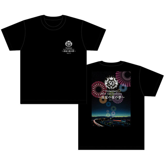 東京SUGOI花火2023「Yuming 50th Anniversary 〜真夏の夜の夢〜」オフィシャルTシャツ Mサイズ