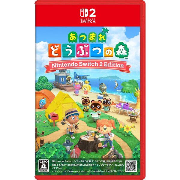 ワッフル！あつまれ どうぶつの森 Nintendo Switch　2個 Nintendo Switch 2 あつまれ どうぶつの森 Nintendo Switch 2 Edition