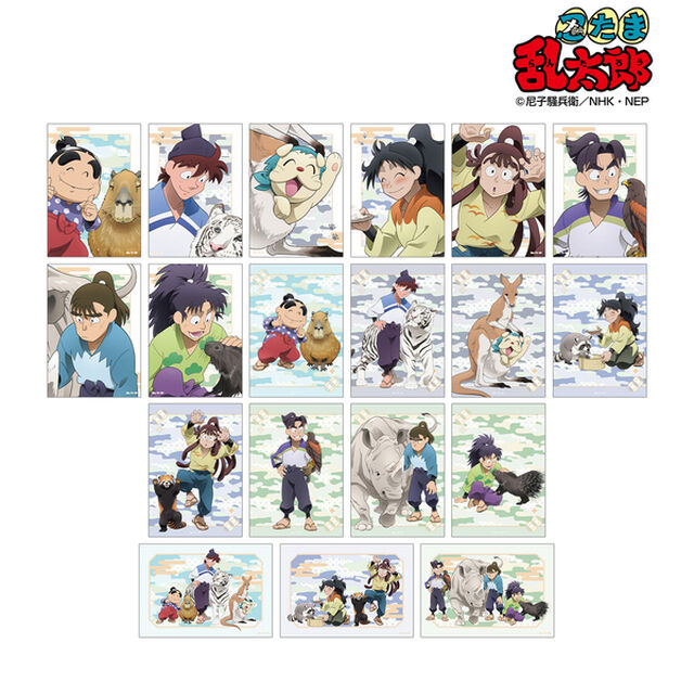 忍たま乱太郎 描き下ろし みんなで飼育実習の段ver. トレーディングブロマイド ver.B【BOX】