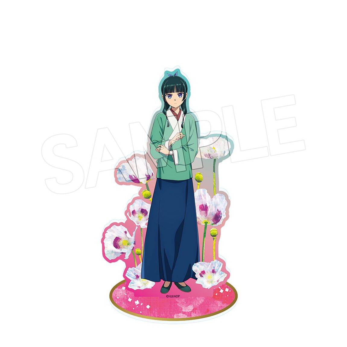 薬屋のひとりごと フラワーモチーフVol.3　アクリルスタンド　猫猫B（芥子）（2026年10月以降発売予定）