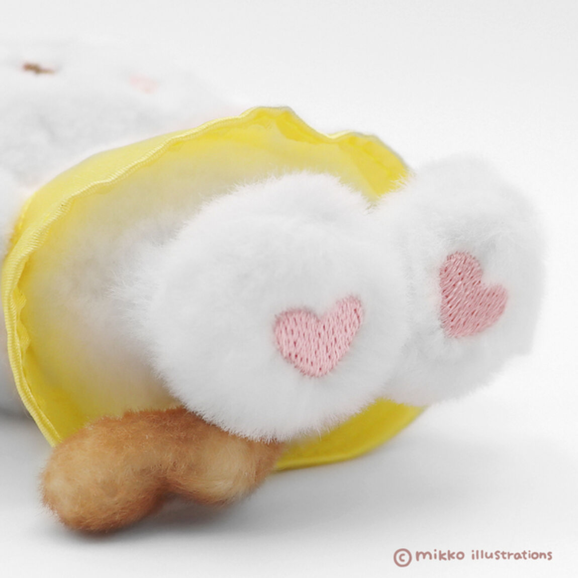 マスコットキーホルダー　スフレ　mikko illustrations