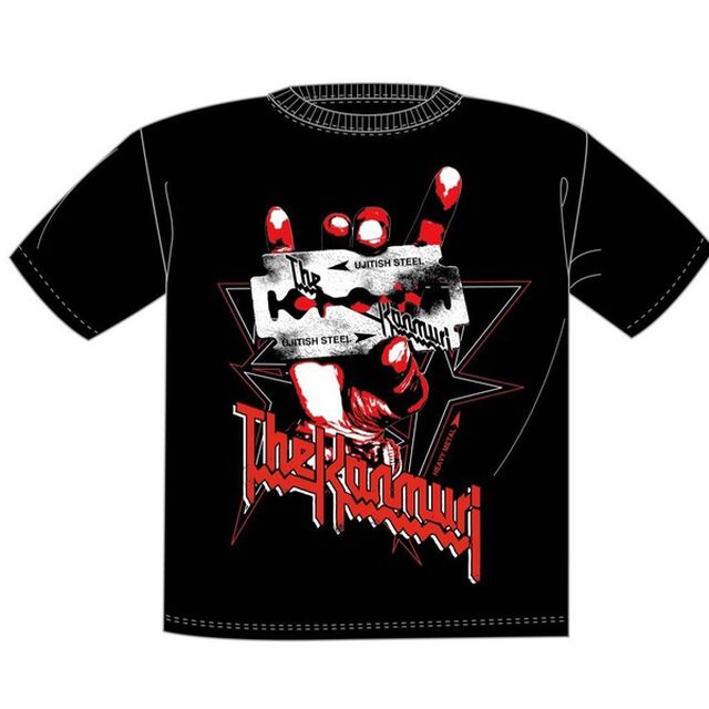 【THE 冠】冠メロイックTシャツ　赤バージョン　XLサイズ