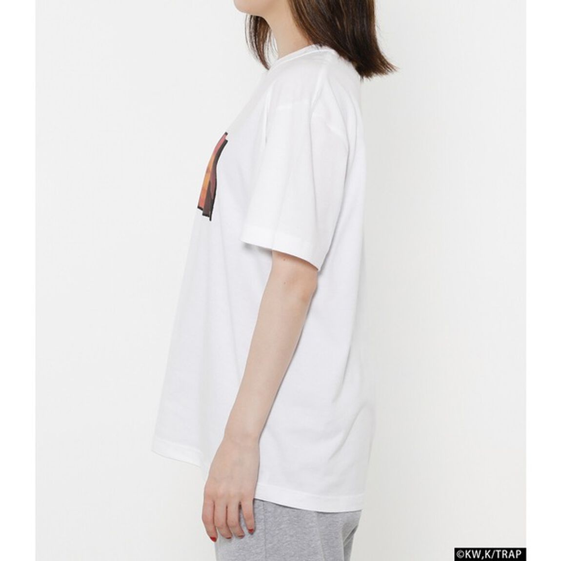 SCENE PHOTO TEE　WHT XL
