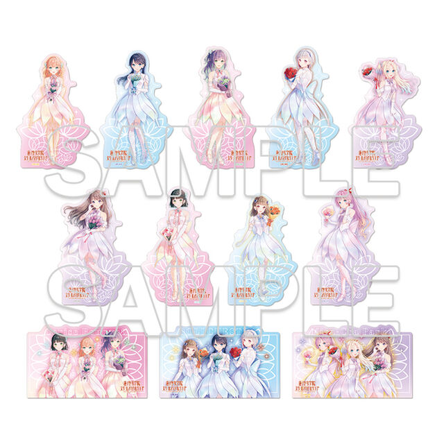 『ラブライブ！蓮ノ空女学院スクールアイドルクラブ』トレーディングステッカーコレクション Ver.AURORA FLOWER【単品】（2025年9月以降発売予定）