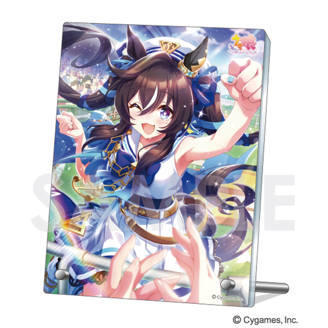 ウマ娘 プリティーダービー アクリルプレート Vol.12　2.ヴィブロス（2026年6月以降発売予定）