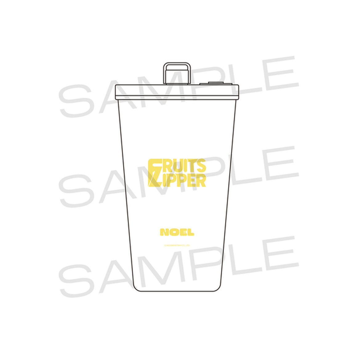 【FRUITS ZIPPER】ステンレスタンブラー 早瀬ノエル（セブンネット限定）