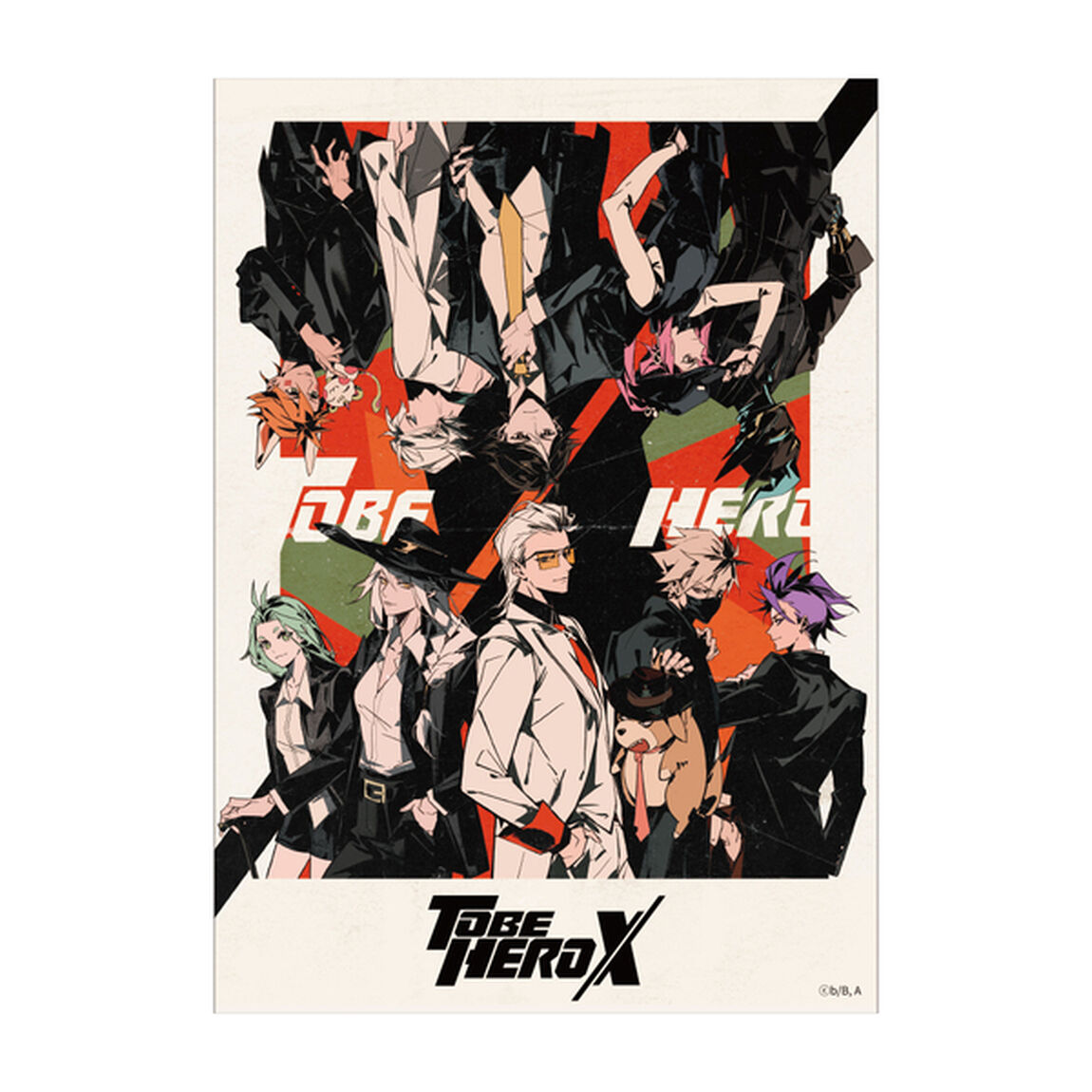 アニメ「TO BE HERO X」凹凸アクリルパネル B