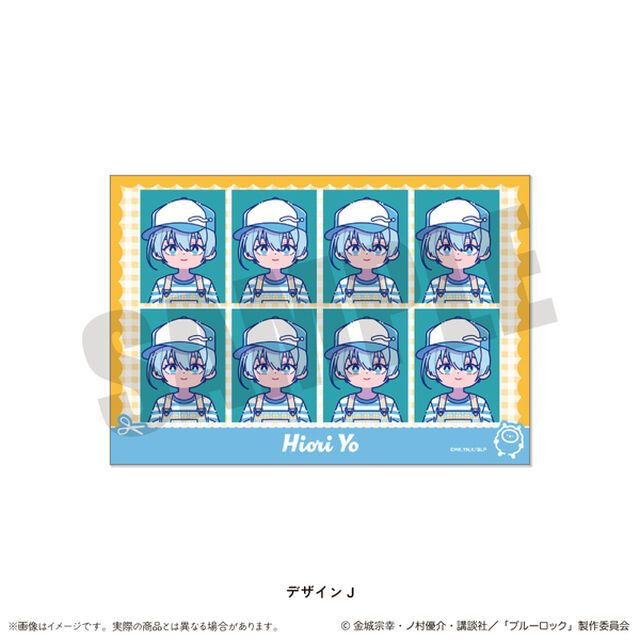 TVアニメ『ブルーロック』 証明写真風ステッカー にゅ〜とろ 第3弾 J 氷織 羊（2026年4月以降発売予定）