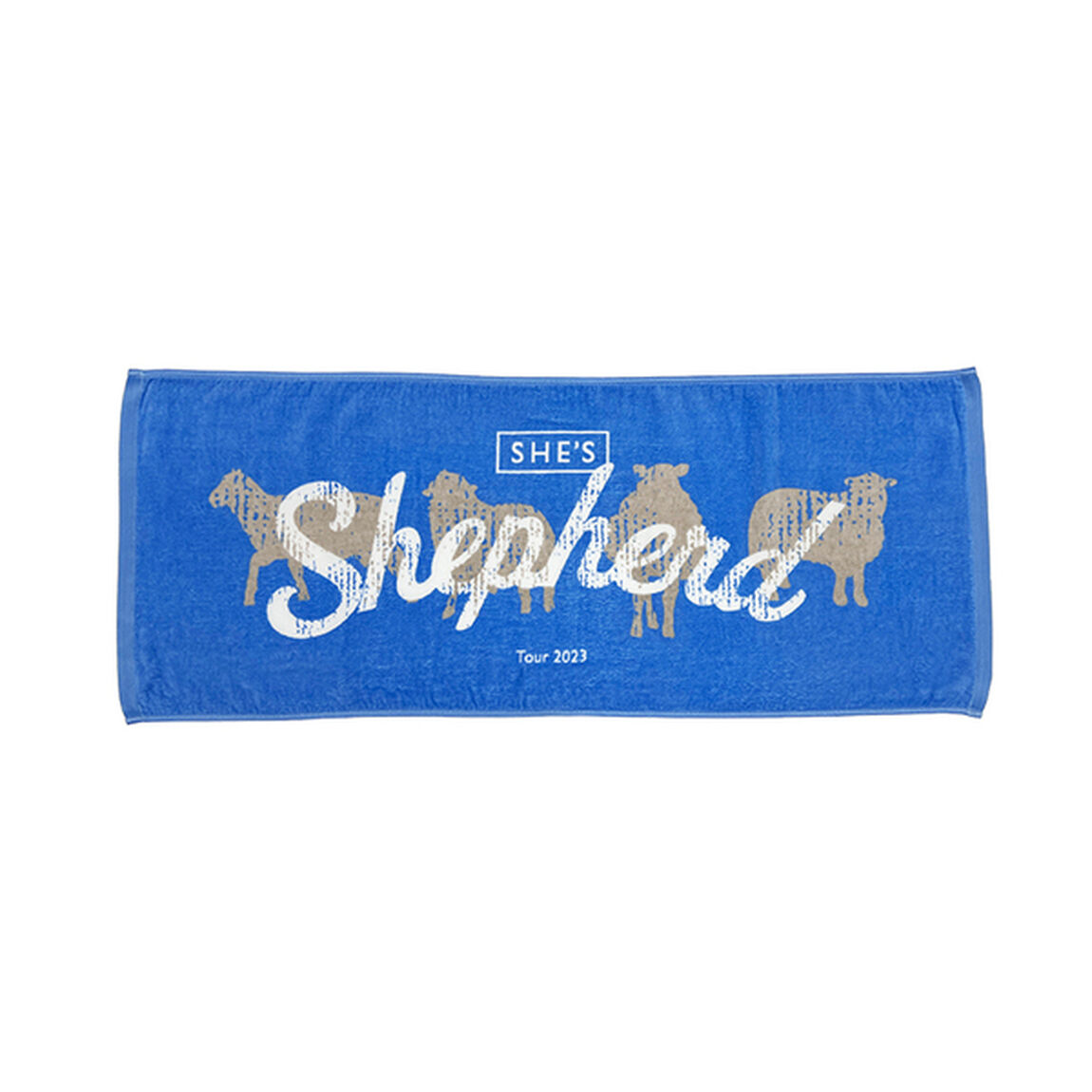 【SHE'S】Shepherdツアー フェイスタオル（ブルー）＜セブンネット限定カラー＞