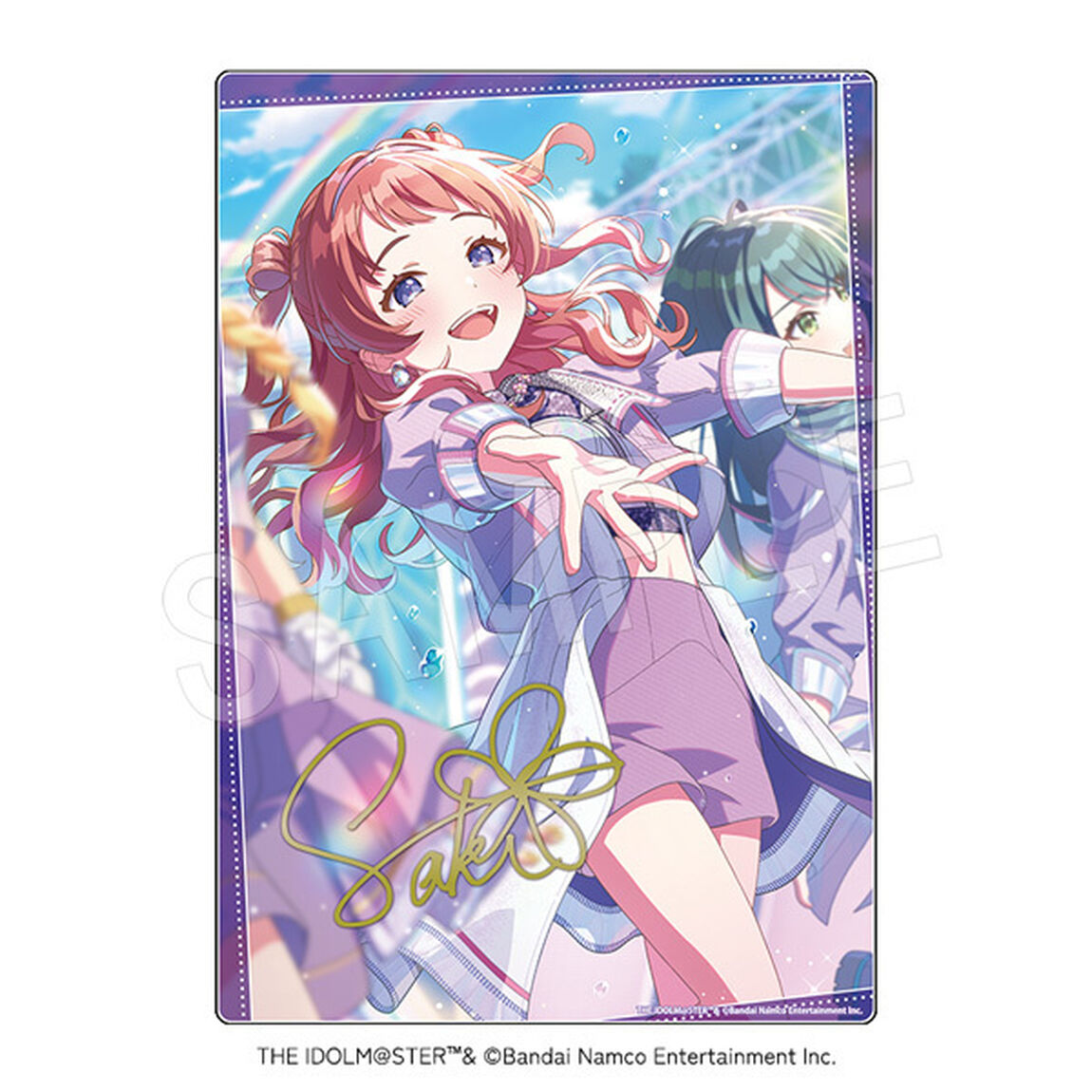 学園アイドルマスター サイン入りアクリルアートパネル 雨上がりのアイリス ver. 花海咲季（2026年4月以降発売予定）