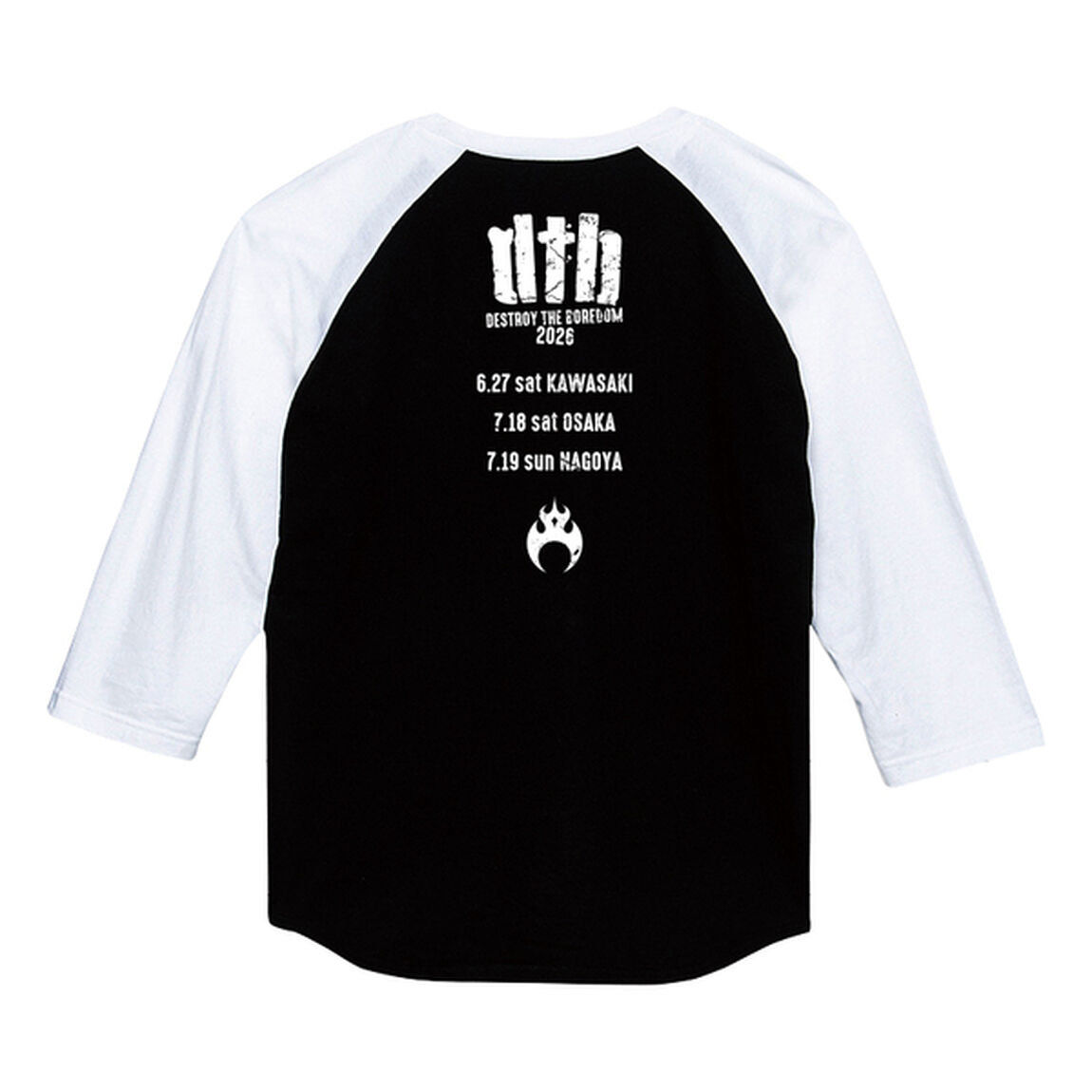 【ANTHEM】DESTROY THE BOREDOM Tour 2026 ベースボールTシャツ Mサイズ
