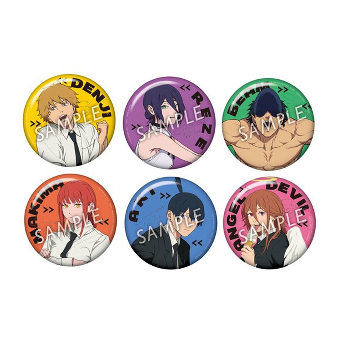 劇場版『チェンソーマン』レゼ編　CREVICE！トレーディング缶バッジ【BOX】