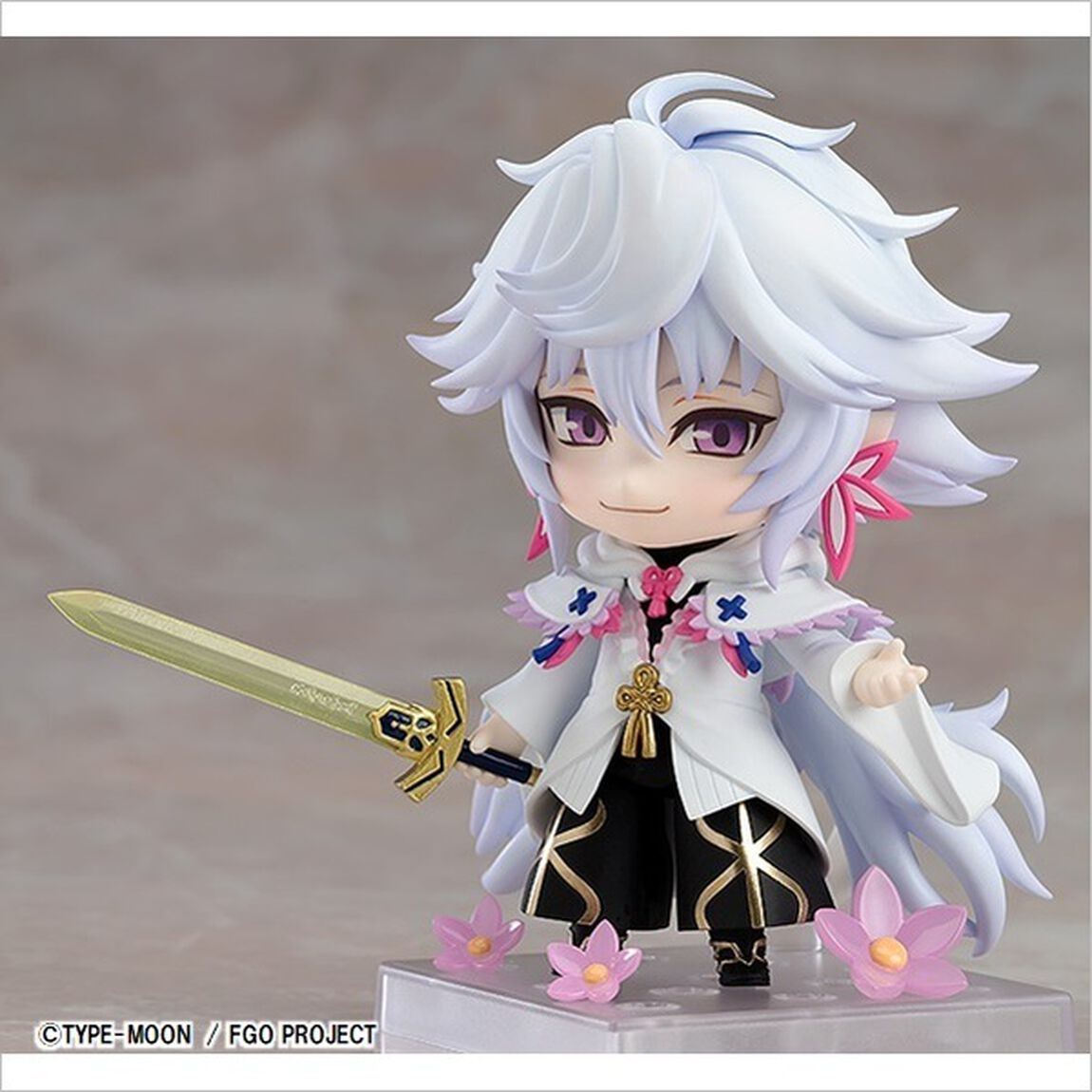 『Fate/Grand Order』　ねんどろいど キャスター/マーリン 　花の魔術師Ver.【再販】(2021年7月発売)