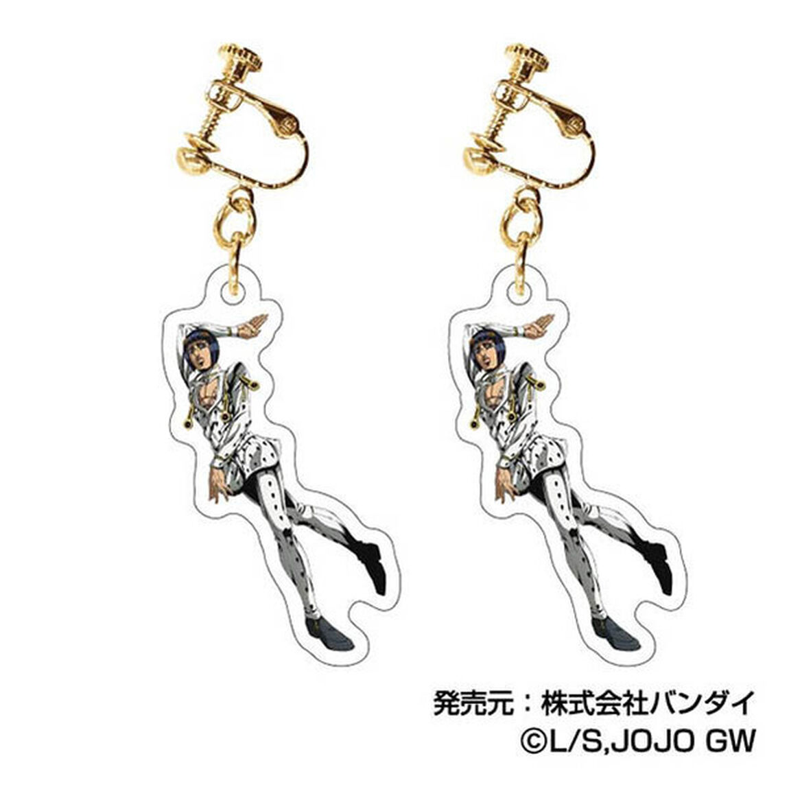 Clearイヤリング ジョジョの奇妙な冒険 黄金の風02 ブローノ・ブチャラティ（2025年12月以降発売予定）