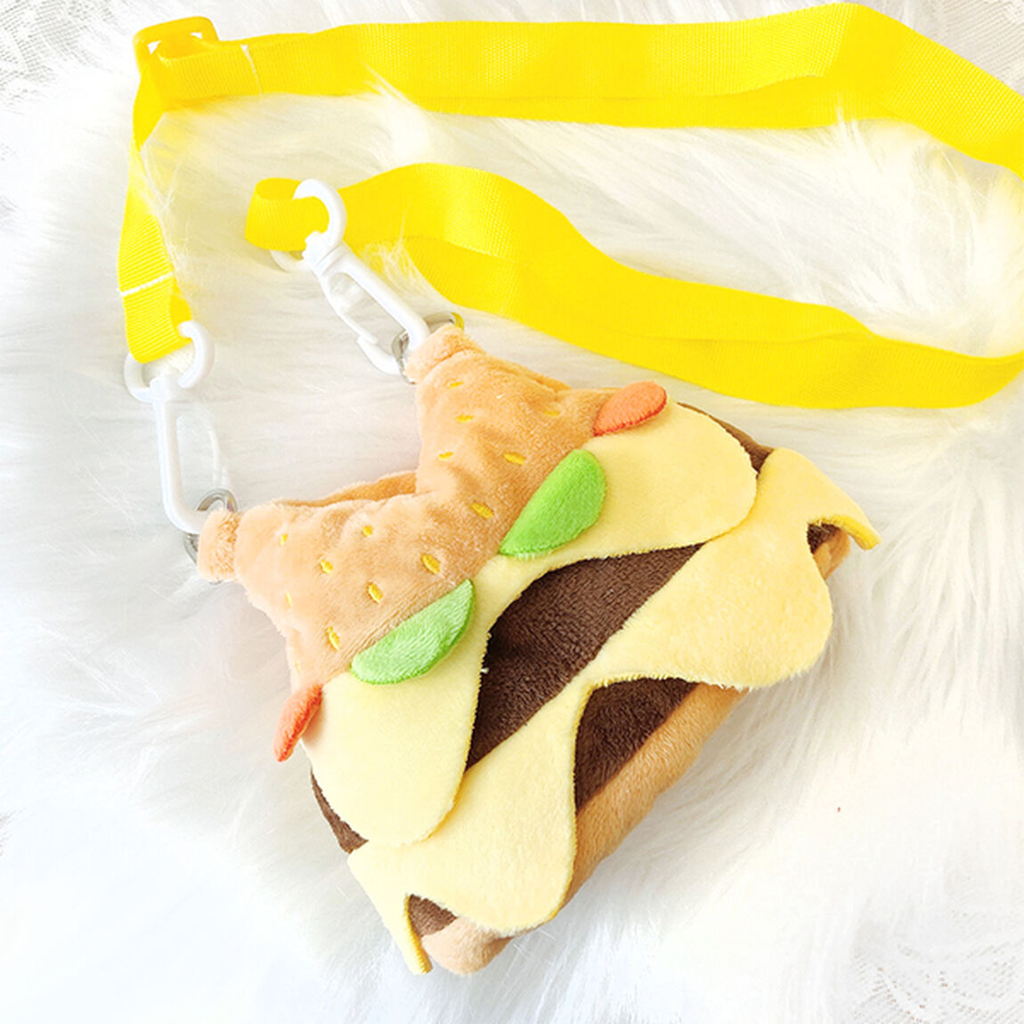 ハンバーガー型ぬいぐるみ用着ぐるみ 15cm-20cm用
