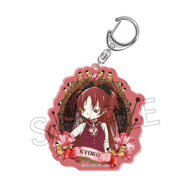 魔法少女まどか☆マギカ ヴィンテージシリーズ　アクリルキーホルダー　佐倉杏子【再販】（2025年12月上旬以降発売予定）