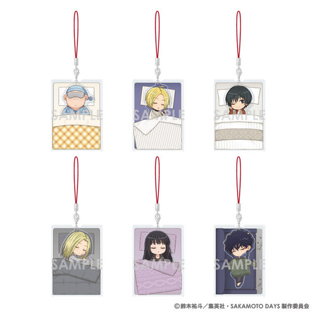 SAKAMOTO DAYS おやすみアクリルストラップ【単品】（2025年7月以降発売予定）