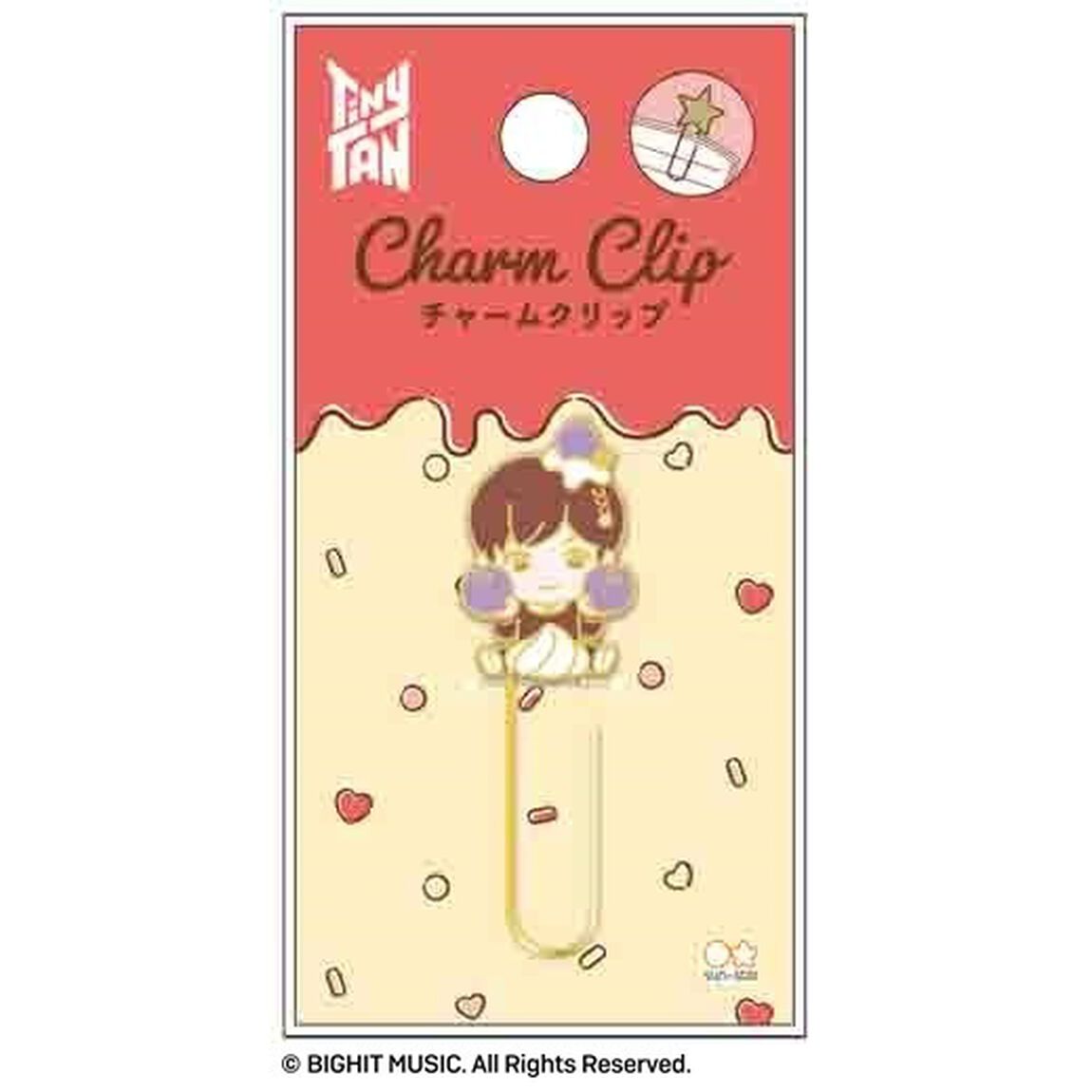 チャームクリップ　ＴｉｎｙＴＡＮ　ＳＴ　ｊ‐ｈｏｐｅ