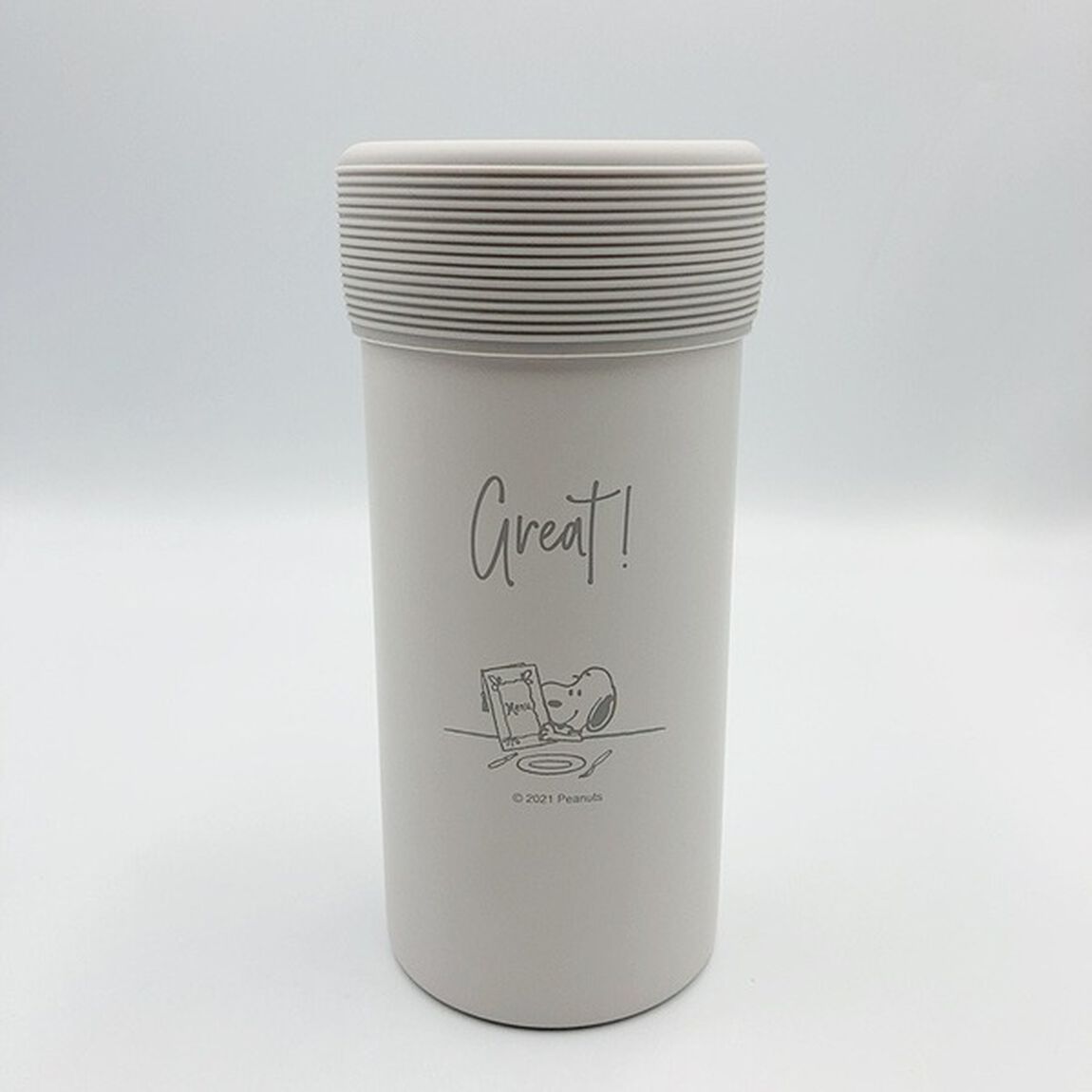 ステンレスボトルホルダー　GRY　スヌーピー