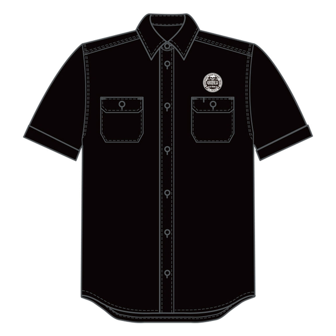 【LOUDNESS】「GEHM2024」GEHMロゴ・ワークTシャツ（XXL)