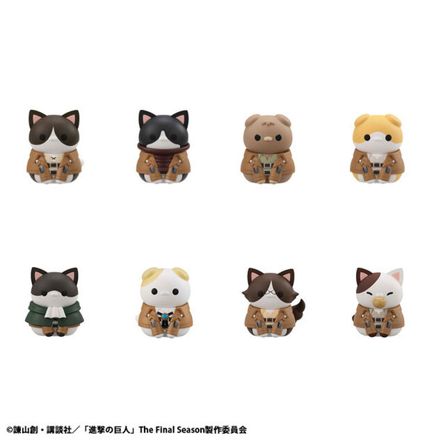 MEGA CAT PROJECT 進撃の巨人  進撃のニャンコ 調査兵団集合だニャン！【再販】【BOX】