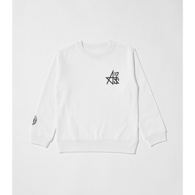 Ais LOGO SWEATER FOR KIDS WHT 130