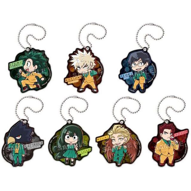 でふぉめ　僕のヒーローアカデミア パーティータイム！アクリルキーホルダーVol.2  【BOX】（2023年7月以降発売予定）