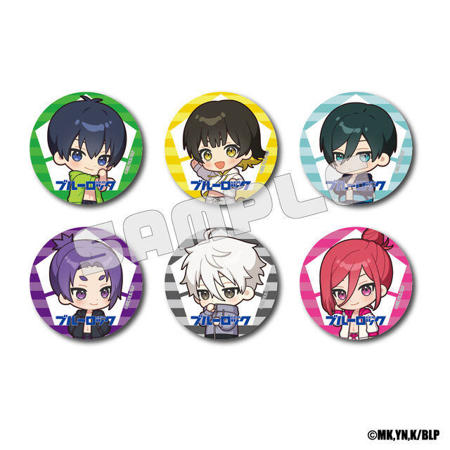ブルーロック／缶バッジ6個セット【セブンネット限定】（2026年12月下旬以降発売予定）