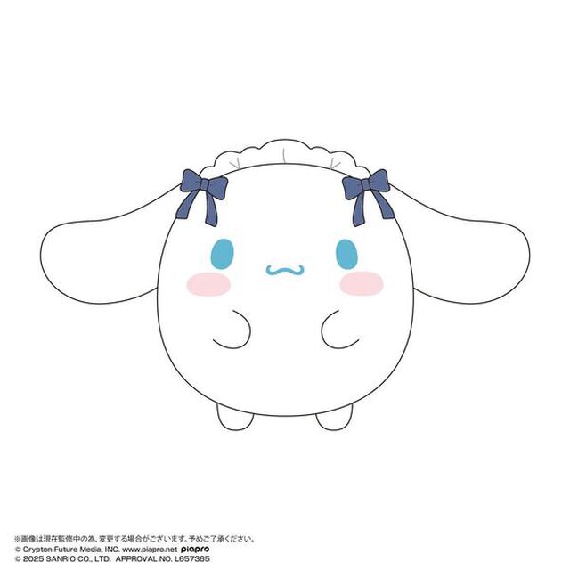 MC-23 初音ミク&times;シナモロール ふわコロりんBIG3 B：シナモロール（ロリータ）（2025年9月以降発売予定）