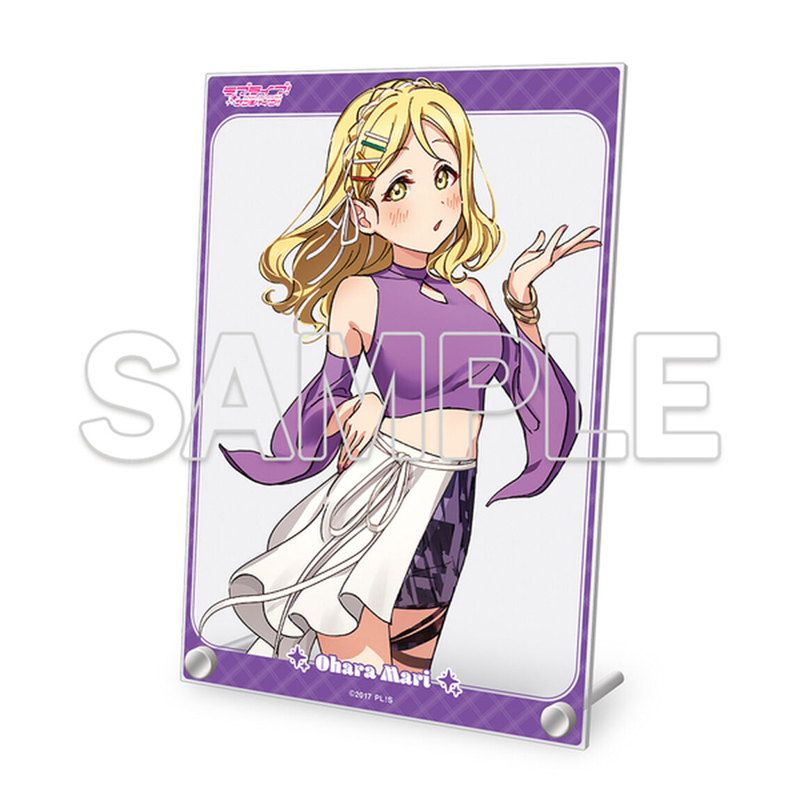 『ラブライブ！サンシャイン!!』A5アクリルパネル Aqours 小原鞠莉（2025年9月以降発売予定）