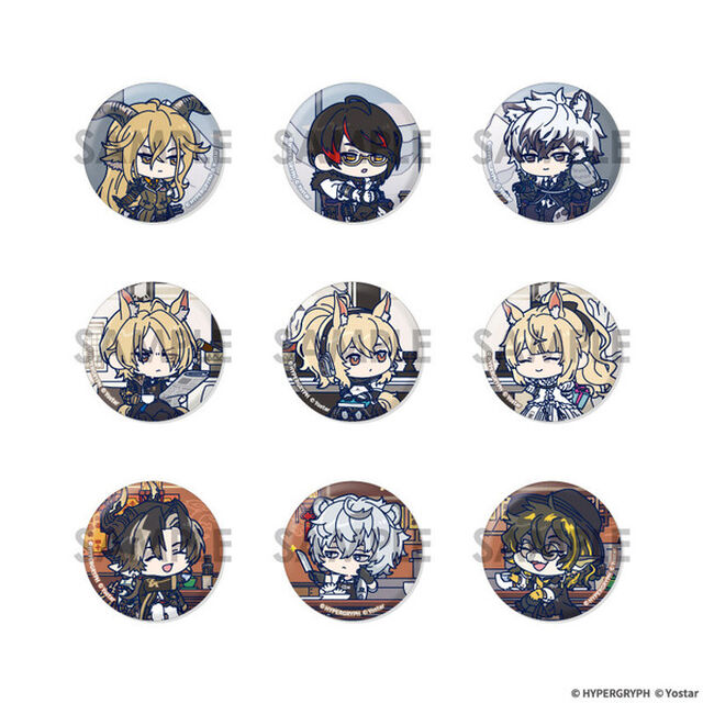 アークナイツ わちゃっと！トレーディング缶バッジ Vol.1【BOX】（2026年4月以降発売予定）
