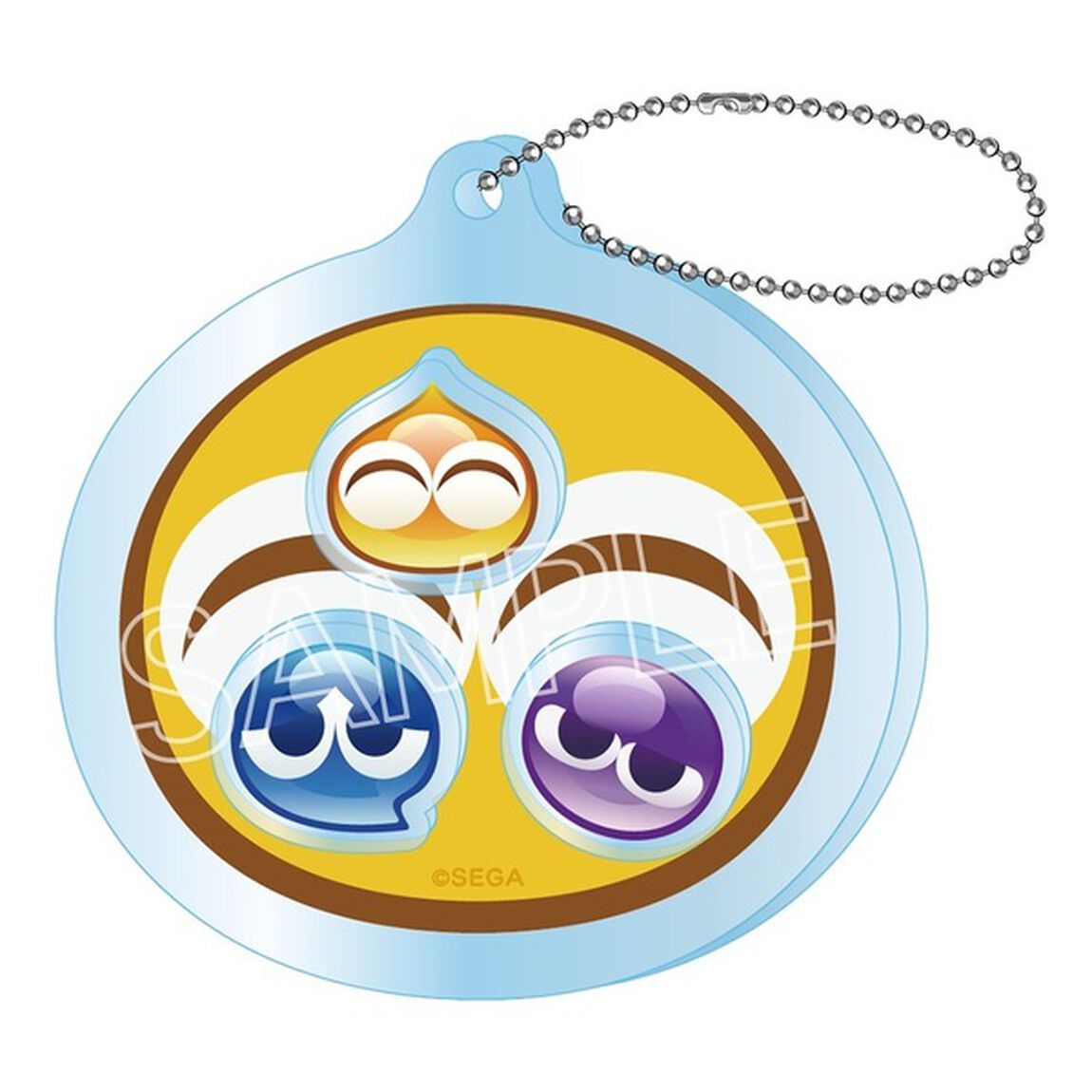 ぷよぷよ カシャカシャマスコット　きいろ
