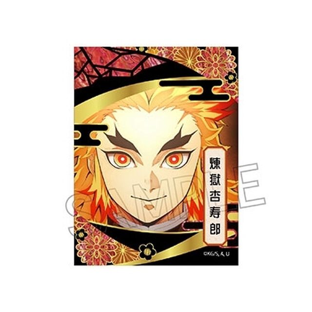 鬼滅の刃 螺鈿風シリーズ　Vol.3　ステッカー　煉獄杏寿郎