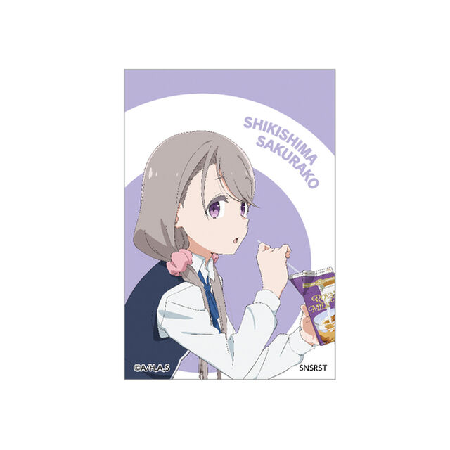 スクエア缶マグネット　ＴＶアニメ「ｍｏｎｏ」　敷島桜子　Ａ（2025年7月中旬以降発売予定）
