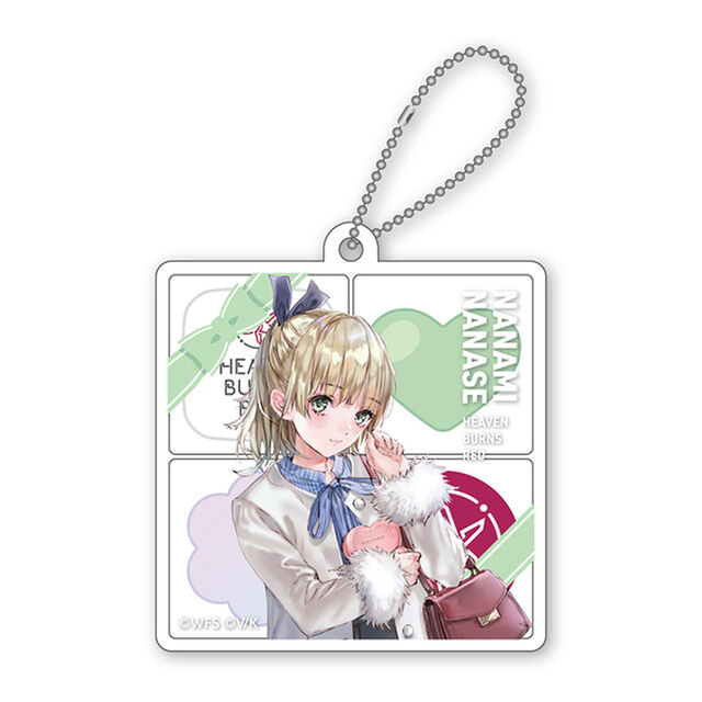ヘブンバーンズレッド　プレゼントボックスアクリルチャーム（七瀬七海）