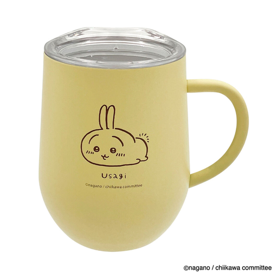 蓋つきステンレスマグ　へちゃ　うさぎ　ちいかわ