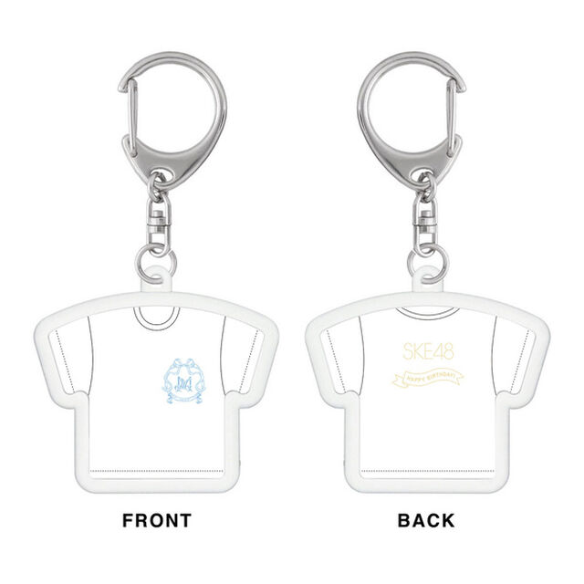 【SKE48】斉藤真木子　生誕記念Tシャツ型アクリルキーホルダー（2024年6月度）